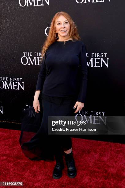 Cassandra Peterson attends the Los Angeles Premiere of 20th Century Studio's "The First Omen" at Regency Village Theatre on March 26, 2024 in Los...
