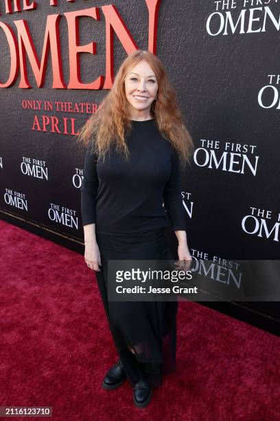 Cassandra Peterson attends The First Omen - Premiere at Regency Village Theatre on March 26, 2024 in Los Angeles, California.