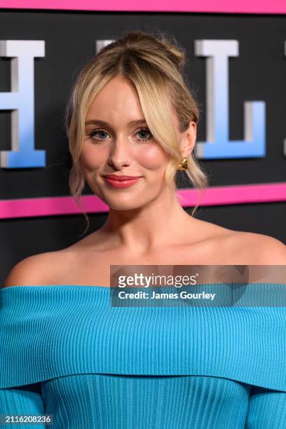 Annabelle King attends the Australian premiere of "Challengers" at the State Theatre on March 26, 2024 in Sydney, Australia.