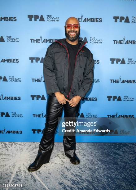 Podcaster Ira Madison III attends The Ambies: The Podcast Academy's Fourth Annual Awards For Excellence In Audio on March 26, 2024 in Los Angeles,...