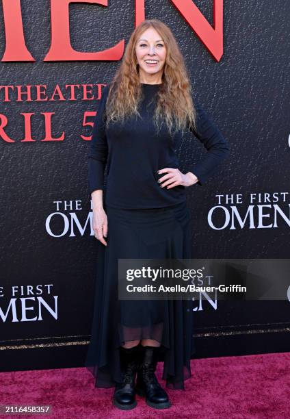 Cassandra Peterson attends the Los Angeles Premiere of 20th Century Studio's "The First Omen" at Regency Village Theatre on March 26, 2024 in Los...