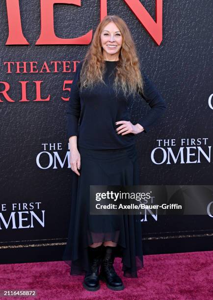 Cassandra Peterson attends the Los Angeles Premiere of 20th Century Studio's "The First Omen" at Regency Village Theatre on March 26, 2024 in Los...