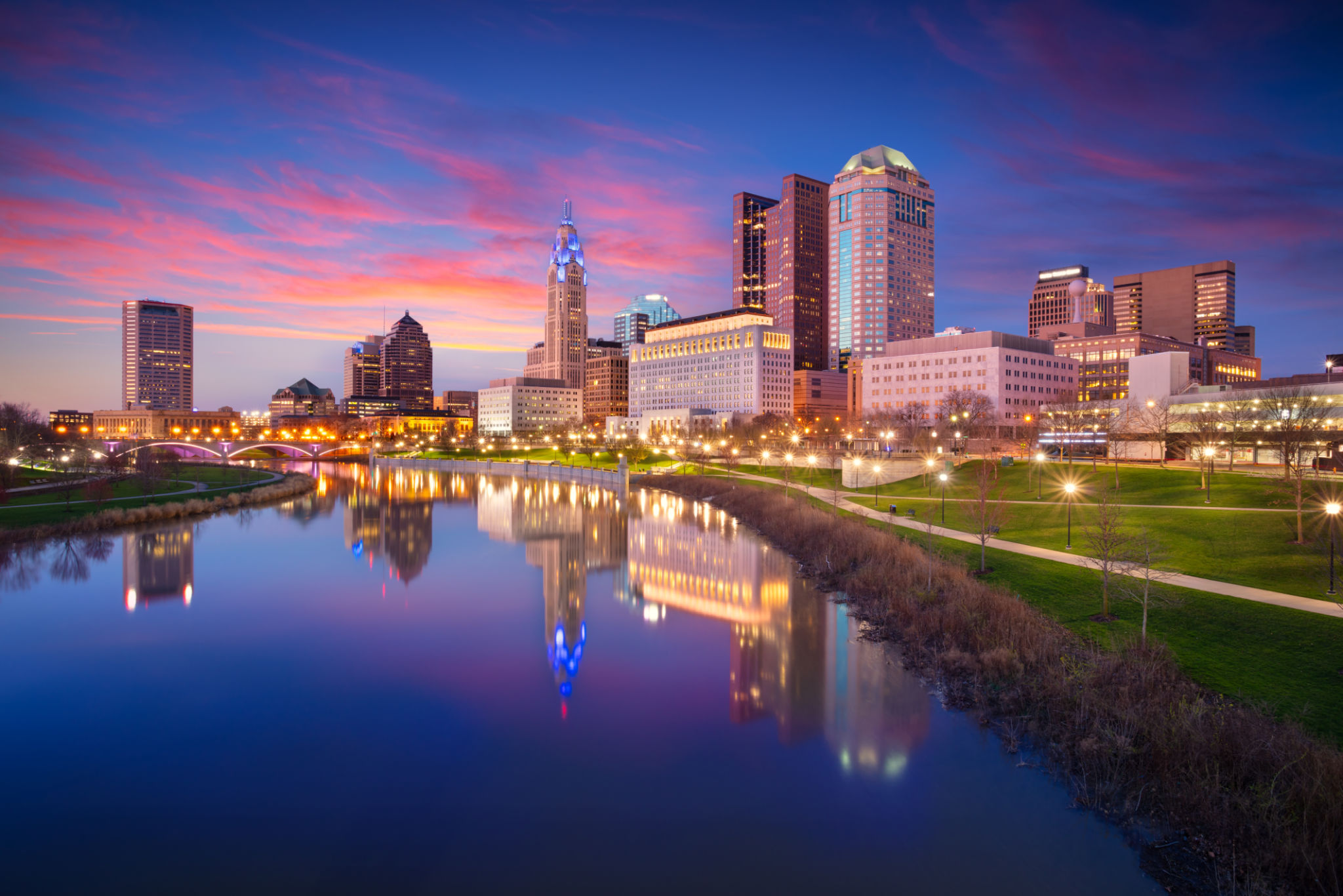 columbus skyline