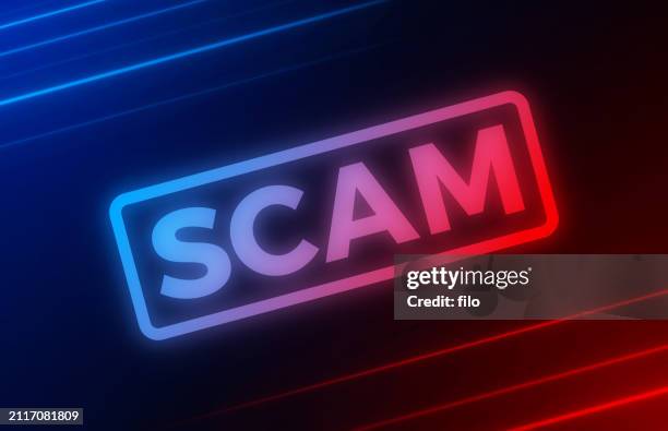 scam alert warning - conspiracy stock illustrations