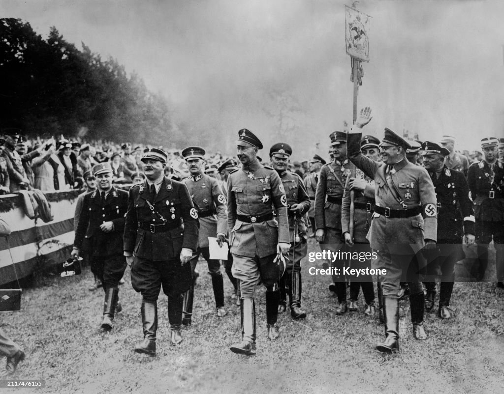 Rally of the Nazi Der Stahlhelm (The Steel Helmets) 1933