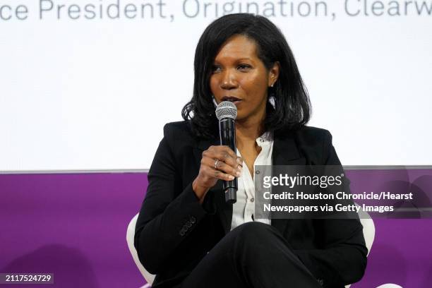 Tomeka McLeod, vice president Hydrogen & CCS, US, bp America, speaks during the Balancing Act: Incentivizing decarbonization and renewables session...
