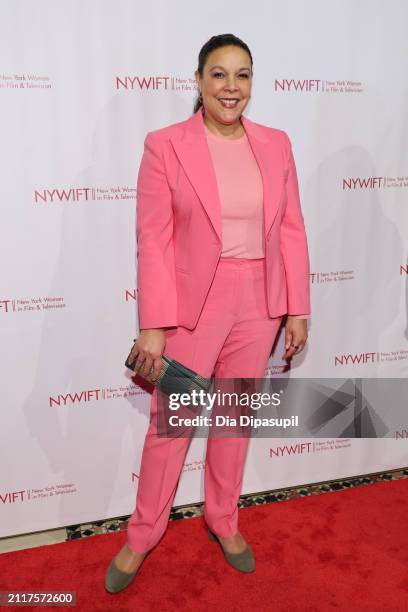 Linda Powell attends the New York Women in Film and Television's 44th Annual Muse awards at Cipriani 42nd Street on March 27, 2024 in New York City.