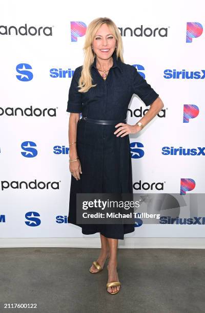 Sutton Stracke visits the SiriusXM Studios on March 27, 2024 in Los Angeles, California.