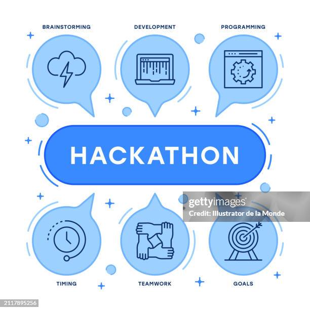 60 Hackathon Vector High Res Illustrations - Getty Images