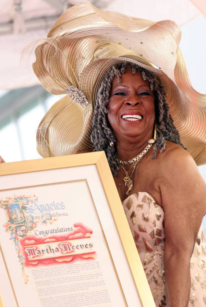 CA: Martha Reeves Honored With Star On The Hollywood Walk Of Fame