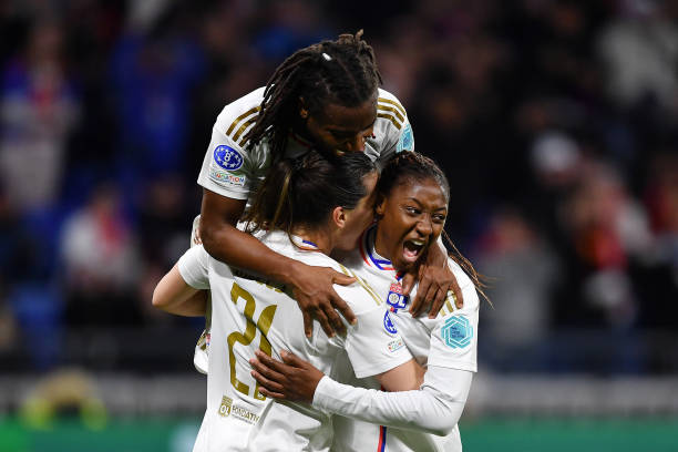 FRA: Olympique Lyon v SL Benfica - UEFA Women's Champions League 2023/24 Quarter Final Leg Two