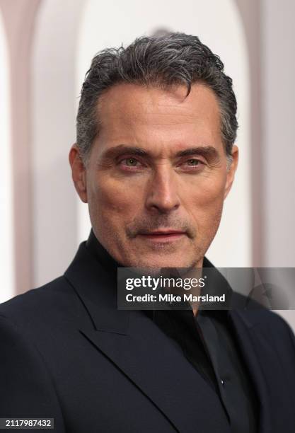 Rufus Sewell attends the world premiere of "Scoop" at The Curzon Mayfair on March 27, 2024 in London, England.