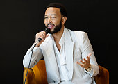 John Legend Hosts Fireside Chat At The Voices Of Beauty...