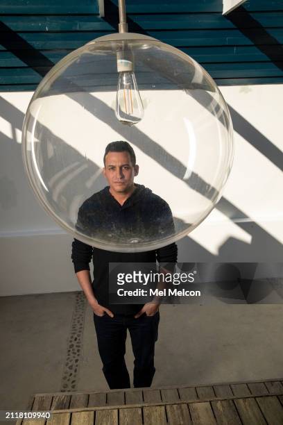 Executive producer Alex Baskin is photographed for Los Angeles Times on January 12, 2024 in Beverly Hills, California. PUBLISHED IMAGE. CREDIT MUST...
