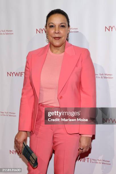 Linda Powell attends the New York Women In Film and Television's 44th Annual Muse Awards at Cipriani 42nd Street on March 27, 2024 in New York City.