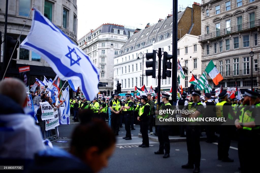 BRITAIN-PALESTINIAN-ISRAEL-CONFLICT-PROTEST