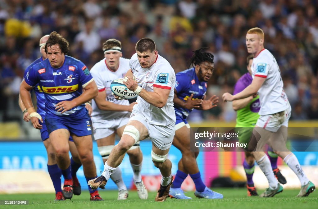 Mpc Rugby Western Cape , South Africa - 30 March 2024; Nick Timoney of Ulster ...