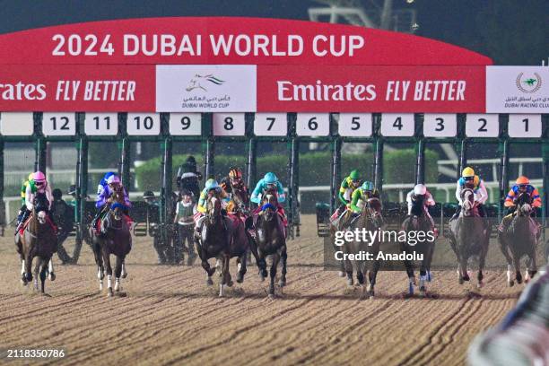 Meydan Races 6,133 Dubai World Cup Horse Race Stock Photos, High-Res Pictures, and ...