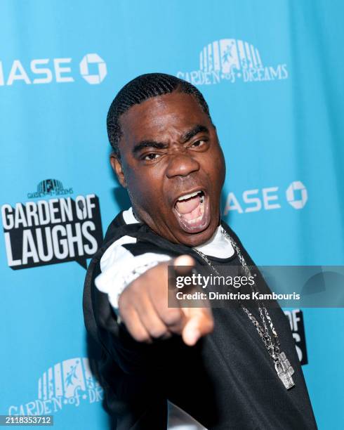 Tracy Morgan attends the 2024 Garden Of Laughs Comedy Benefit at Madison Square Garden on March 27, 2024 in New York City.