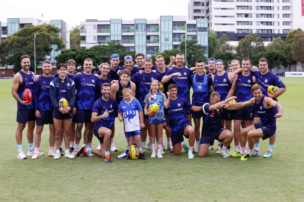 AUS: North Melbourne Kangaroos Training Session