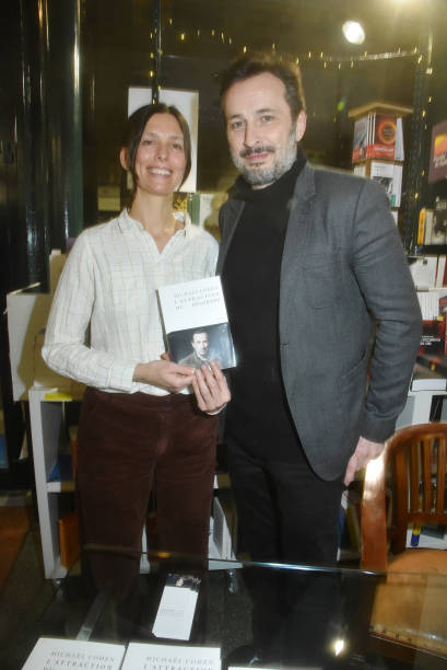 FRA: "L'Attraction Du Desordre" Michael Cohen Book Signing At Librairie Libres Champs