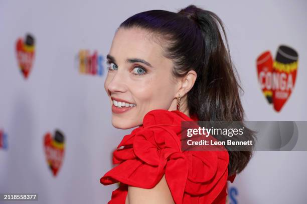 Alix Angelis attends The Conga Room 25-Year Closing Celebration at The Conga Room on March 27, 2024 in Los Angeles, California.