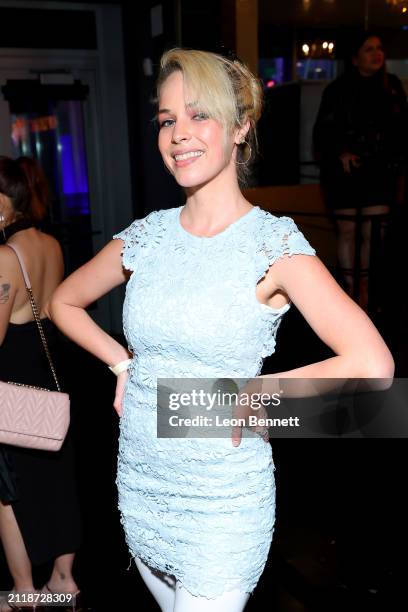 Alexis Knapp attends The Conga Room 25-Year Closing Celebration at The Conga Room on March 27, 2024 in Los Angeles, California.