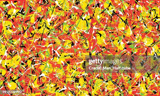Abstract splashes, seamless texture Abstract splashes, seamless texture