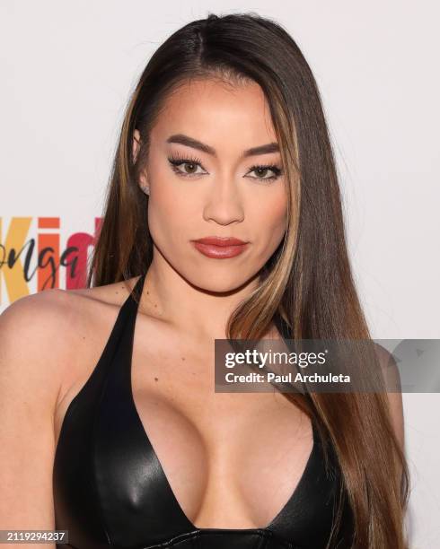 Steph Mi attends the farewell celebration for The Conga Room at The Conga Room at L.A. Live on March 27, 2024 in Los Angeles, California.