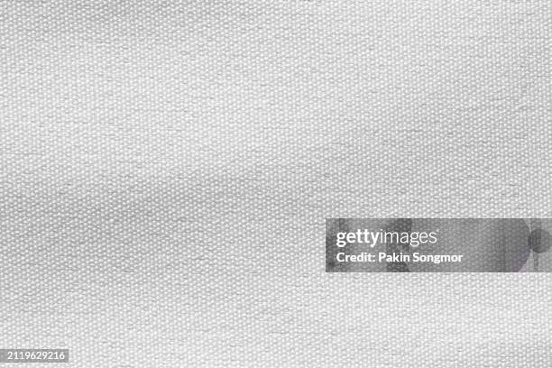 white color fabric cloth polyester texture and textile background. - white shirt texture stock pictures, royalty-free photos & images