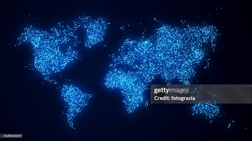 Digital World Map