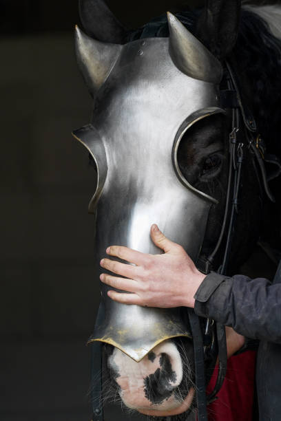 GBR: 2024 Easter International Jousting Tournament At Leeds Armouries Museum