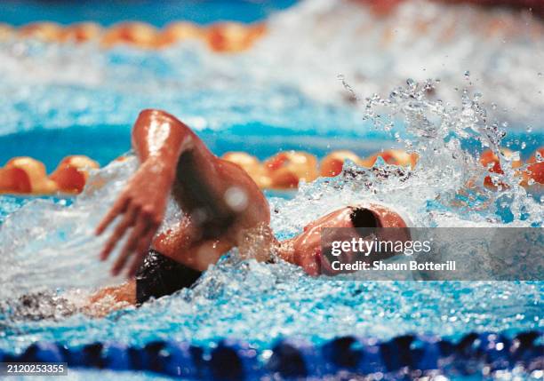 Sara Goffi from Italy swimming in heats of the Women's 400 metre Freestyle competition on 17th September 2000 during the XXVI Olympic Summer Games at...