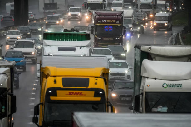 GBR: Motorists Face Delays As Brits Hit The Road For Bank Holiday Getaway