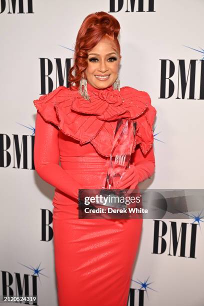 Dorinda Clark-Cole attends the 2024 BMI Trailblazers of Gospel Music Awards at Flourish Atlanta on March 28, 2024 in Atlanta, Georgia.