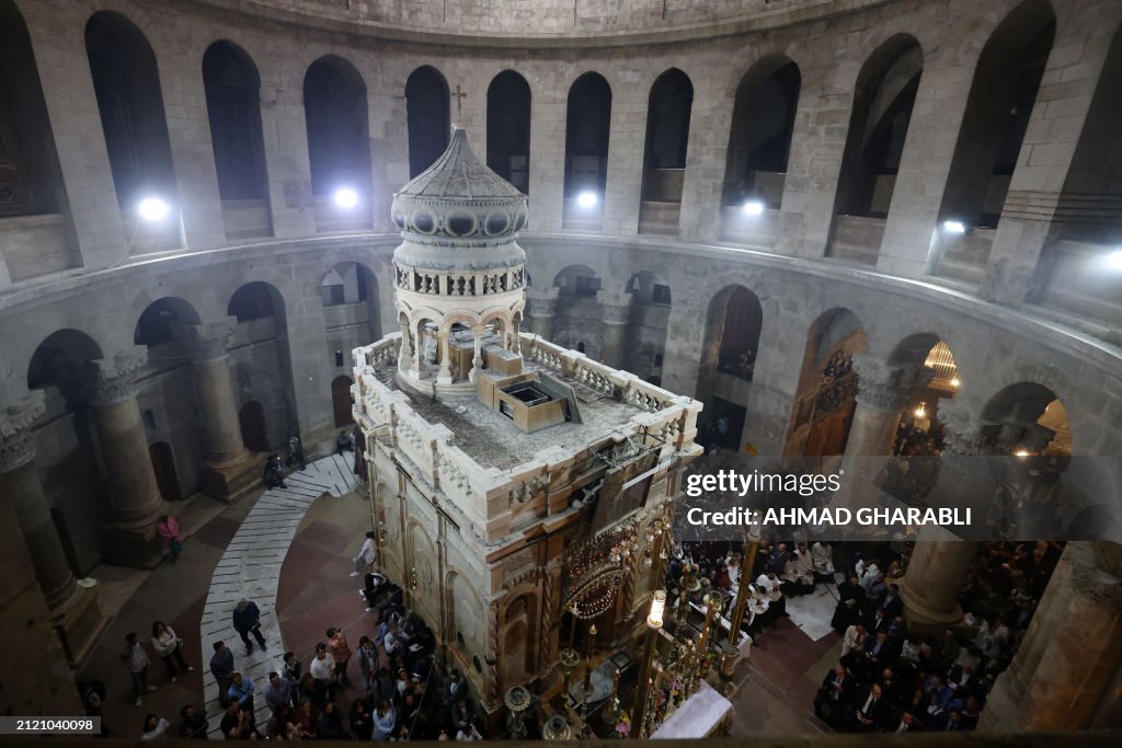 PALESTINIAN-ISRAEL-RELIGION-CHRISTIANITY-EASTER