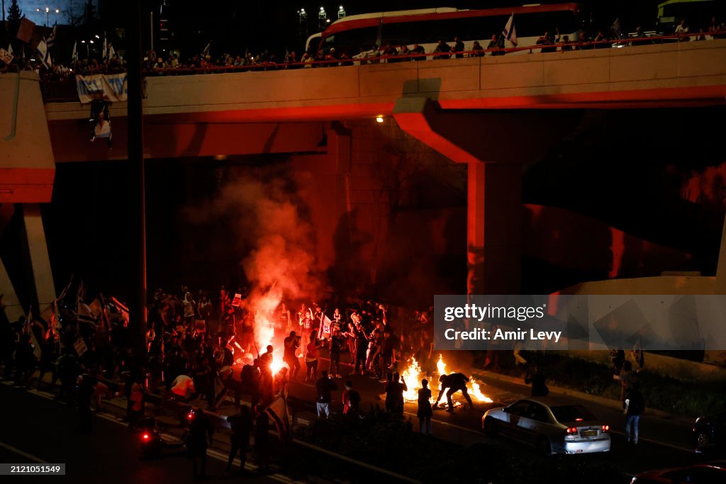 Anti-Government Protests Are Stepped Up In Israel