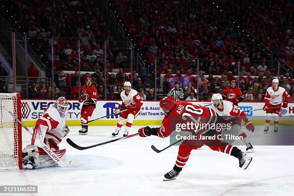 Detroit Red Wings v Carolina Hurricanes