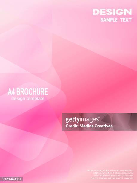 brochure flyer layouts with abstract colorful background. use it for poster, magazine cover or card templates - fairy tale font stock illustrations