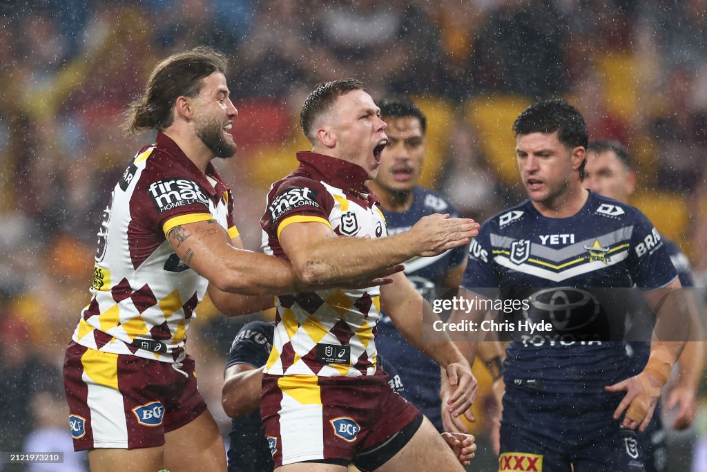 NRL Rd 4 - Broncos v Cowboys