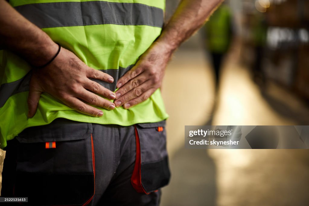 I hurt my back on the job!