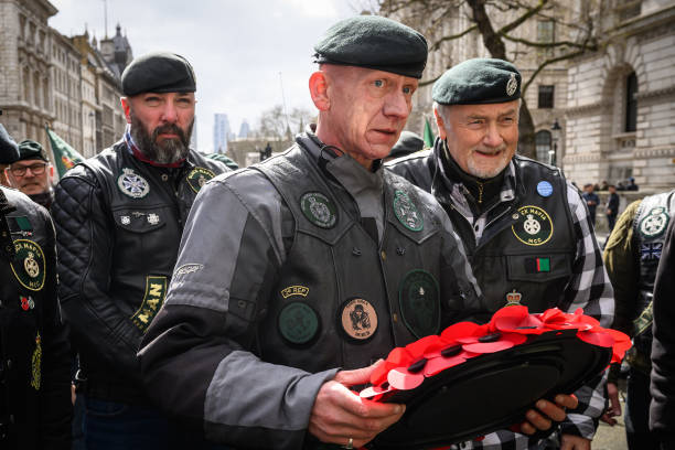 GBR: Rolling Thunder London Ride In Support of Northern Ireland Veterans