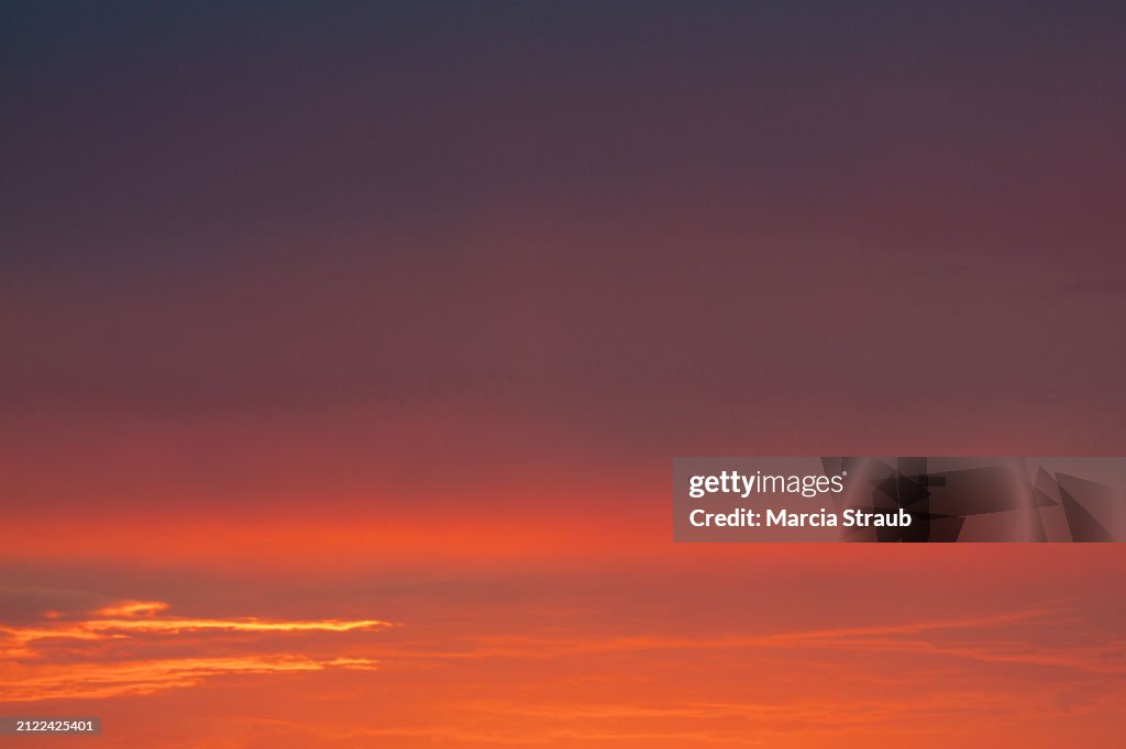 Red Sunrise Sky