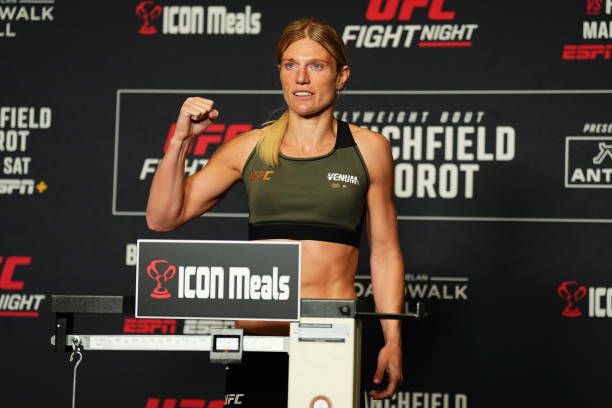 NJ: UFC Fight Night: Blanchfield v Fiorot Weigh-in