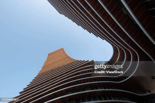 xiamen daytime urban architecture - xiamen stock pictures, royalty-free photos & images