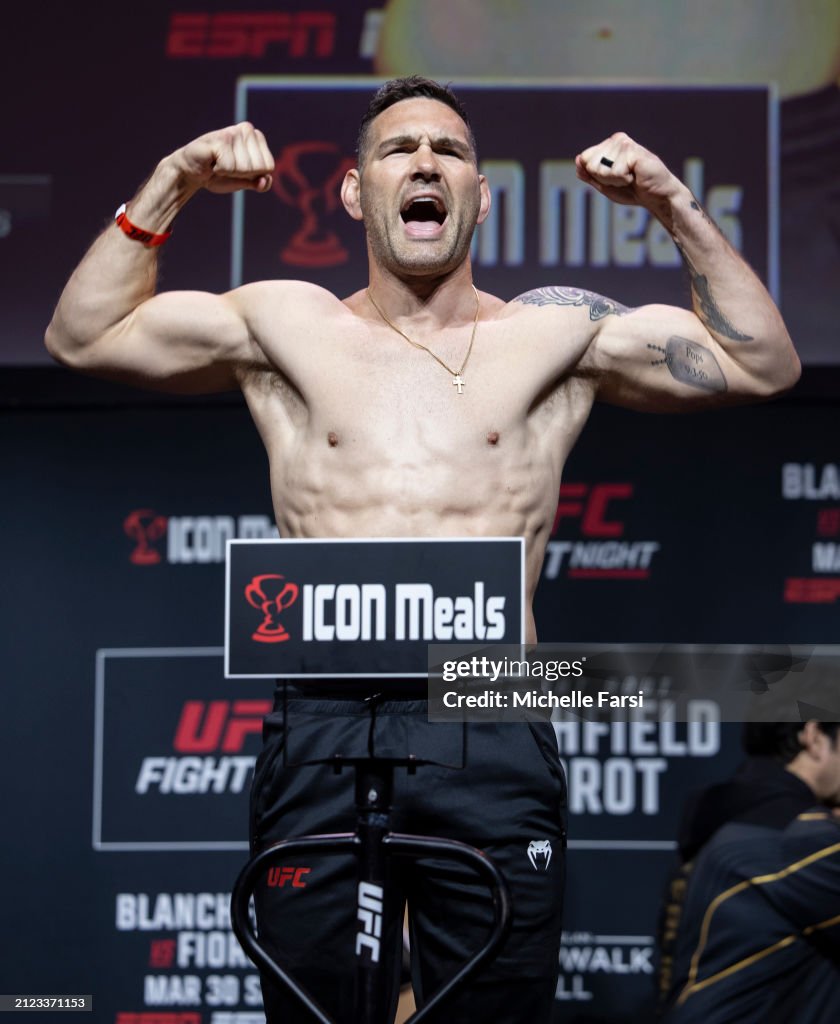 UFC Fight Night: Blanchfield v Fiorot Weigh-in