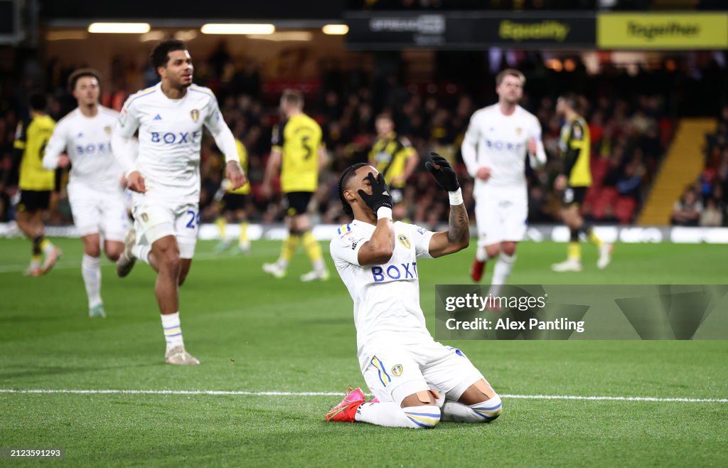 Watford v Leeds United - Sky Bet Championship