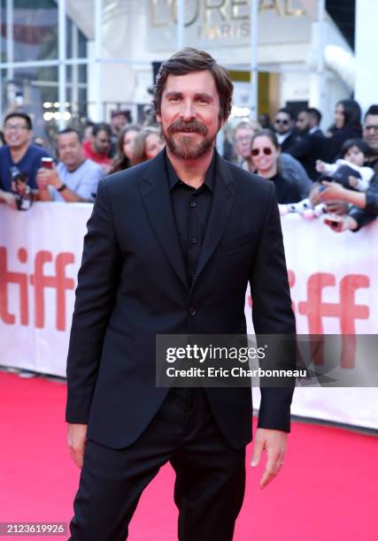 Christian Bale seen at Twentieth Century Fox FORD V FERRARI Premiere at the Toronto International Film Festival, Toronto, Canada - 9 Sep 2019