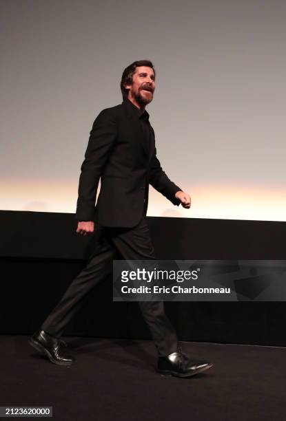 Christian Bale seen at Twentieth Century Fox FORD V FERRARI Premiere at the Toronto International Film Festival, Toronto, Canada - 9 Sep 2019