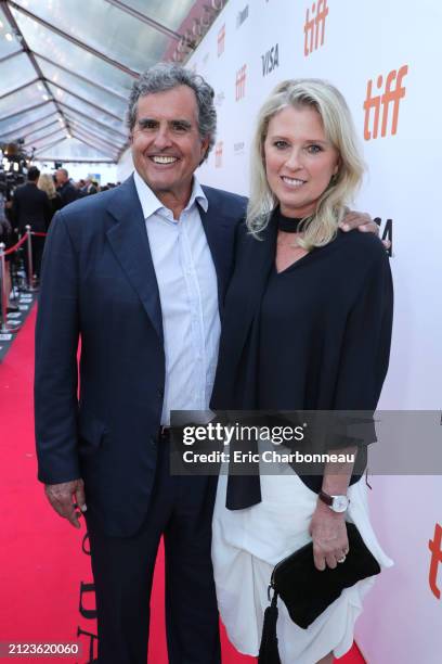 Peter Chernin, Producer, Jenno Topping, Producer seen at Twentieth Century Fox FORD V FERRARI Premiere at the Toronto International Film Festival,...